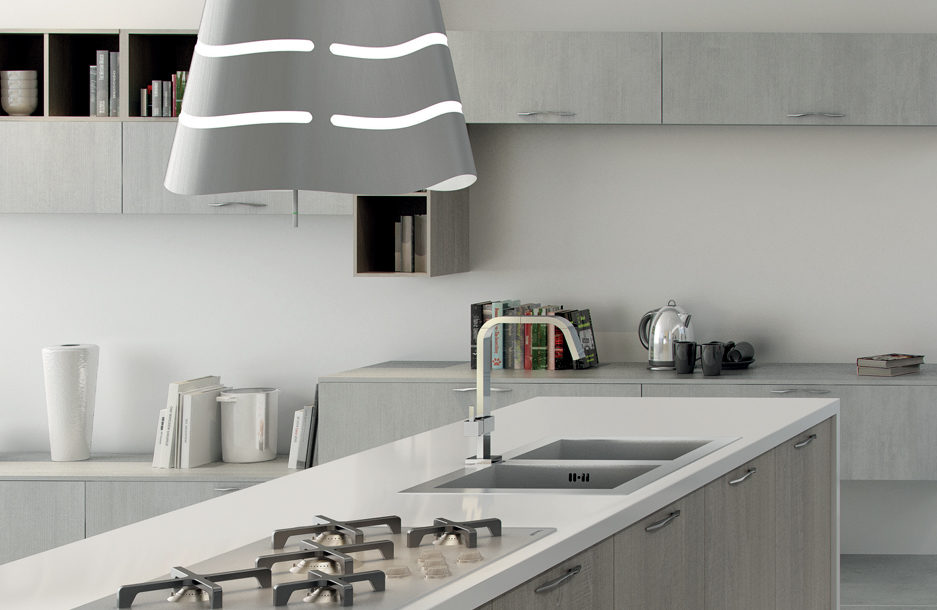 composizione sei cucina moderna collezione kreativa sanasi cucine brindisi dubai san pancrazio salentino lecce