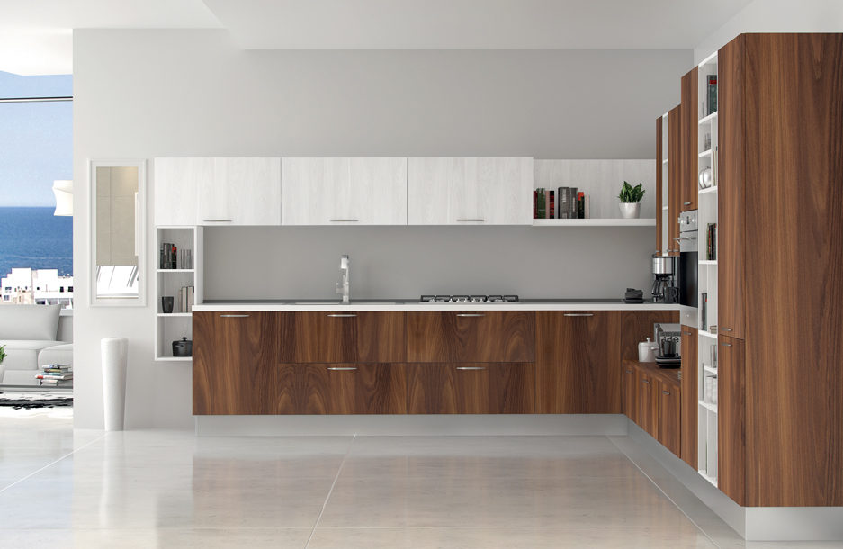 cucina moderna collezione kreativa sanasi cucine brindisi dubai san pancrazio salentino lecce composizione quattro