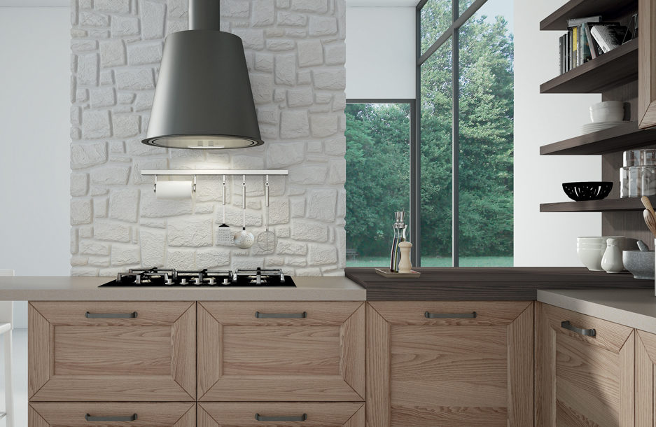 sanasi cucine collezione divina frassino natura cucina contemporanea san pancrazio salentino brindisi dubai lecce