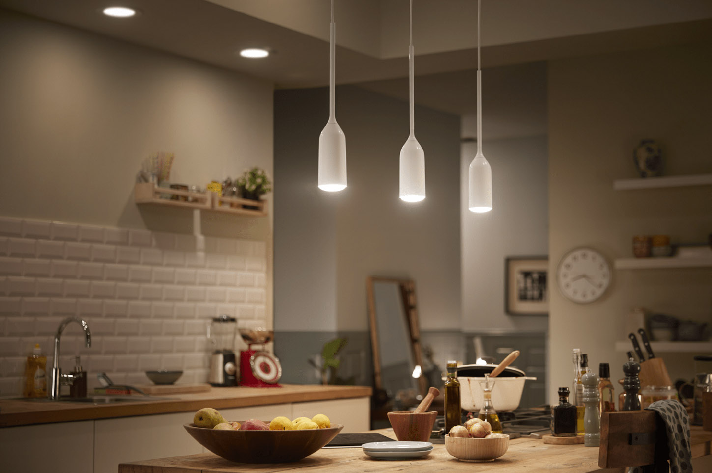 illuminazione cucina