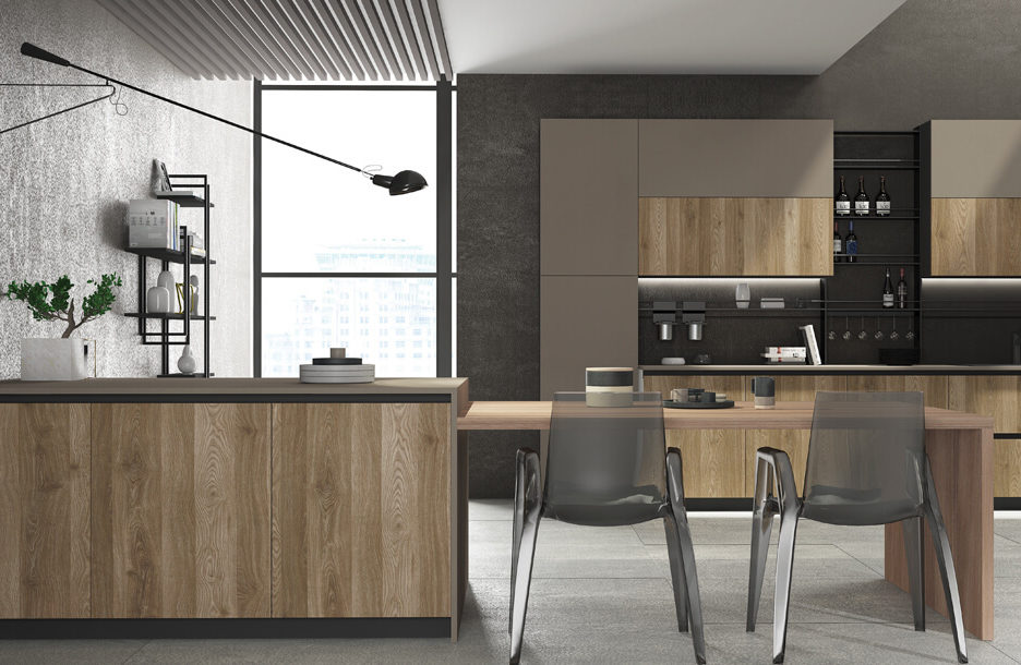 cucina-moderna-sanasi-kreativa-soft-visone-lecce-brindisi 1