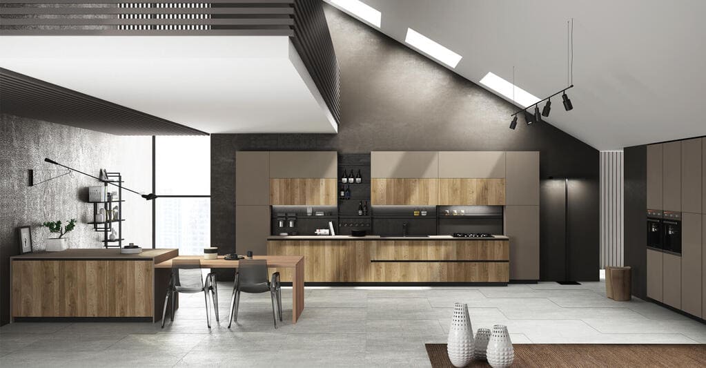 kreativa-cucina-senza-maniglie-su-misura-in-legno-stile-moderno-sanasi-cucine-san-pietro-vernotico-lecce-dubai