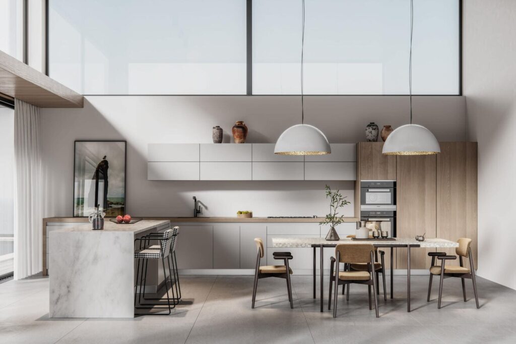 Come arredare una cucina grande in 3 step - Sanasi Cucine